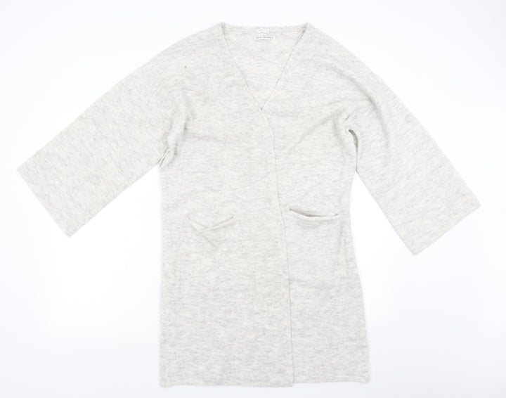 Oysho Womens Grey   Cardigan Jumper Size M