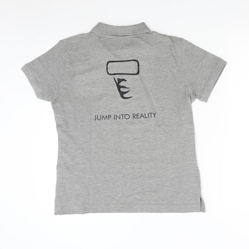 Clique Womens Grey   Basic Polo Size M  - Jump into Reality