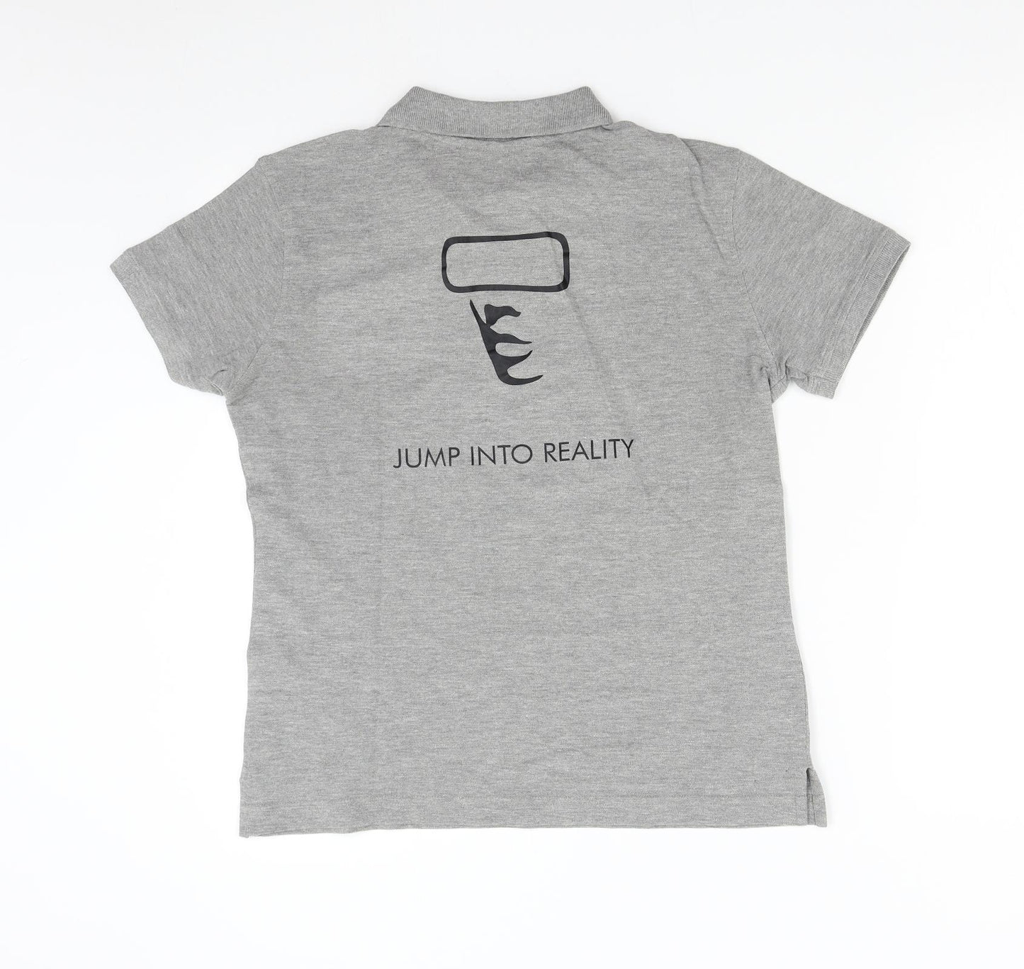 Clique Womens Grey   Basic Polo Size M  - Jump into Reality