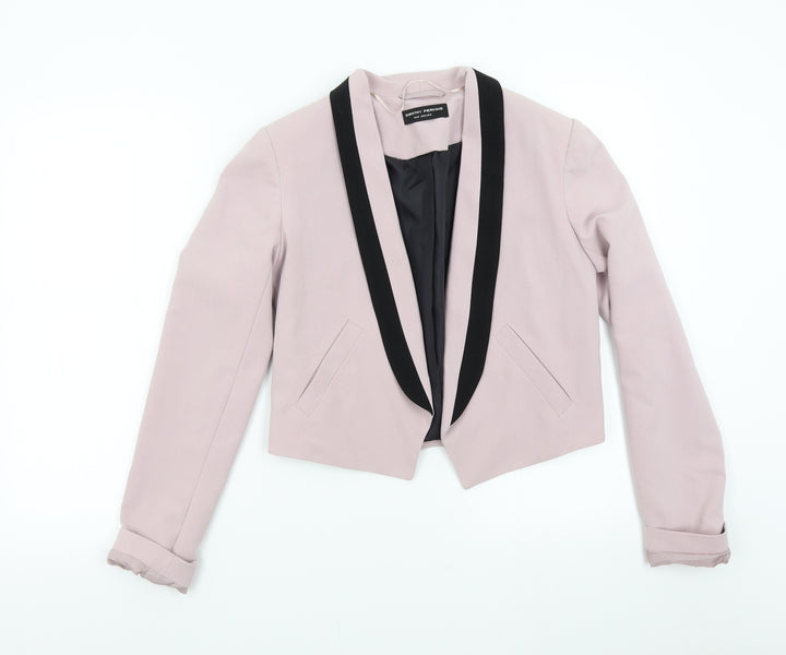 Dorothy Perkins Womens Pink Jacket Blazer Size 10