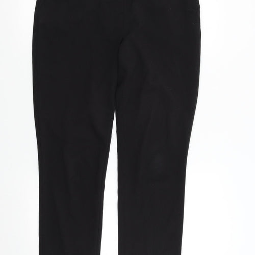 Papaya Womens Black   Trousers  Size 10 L30 in