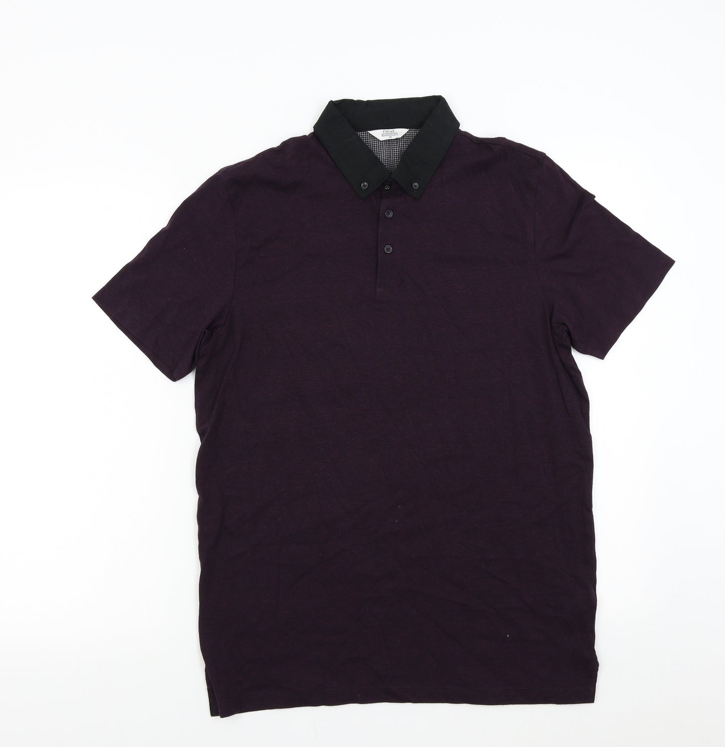 NEXT Mens Purple    Polo Size M