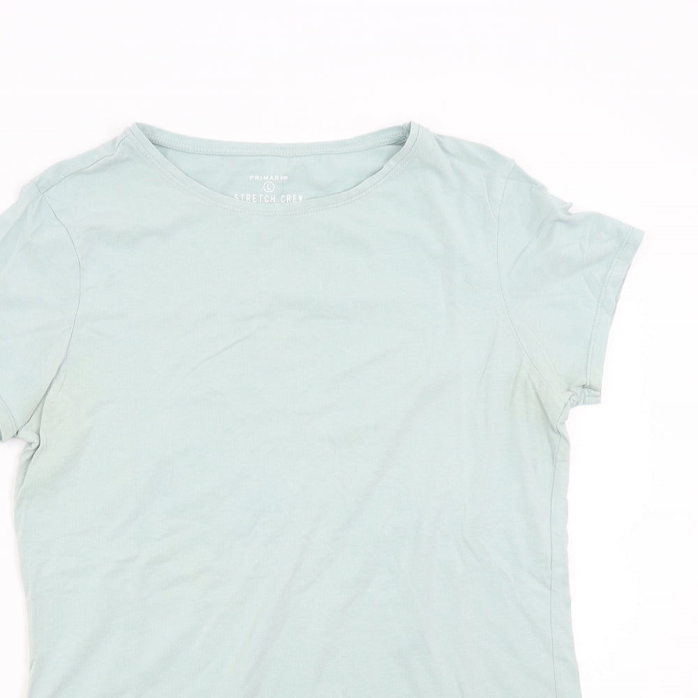 Primark Womens Green   Basic T-Shirt Size 14