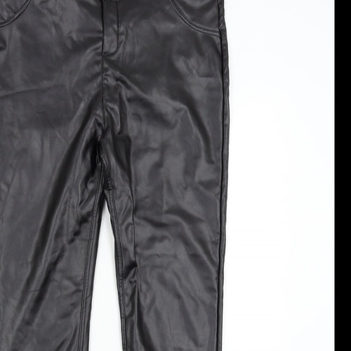 Preworn Womens Black   Trousers  Size 10 L27 in