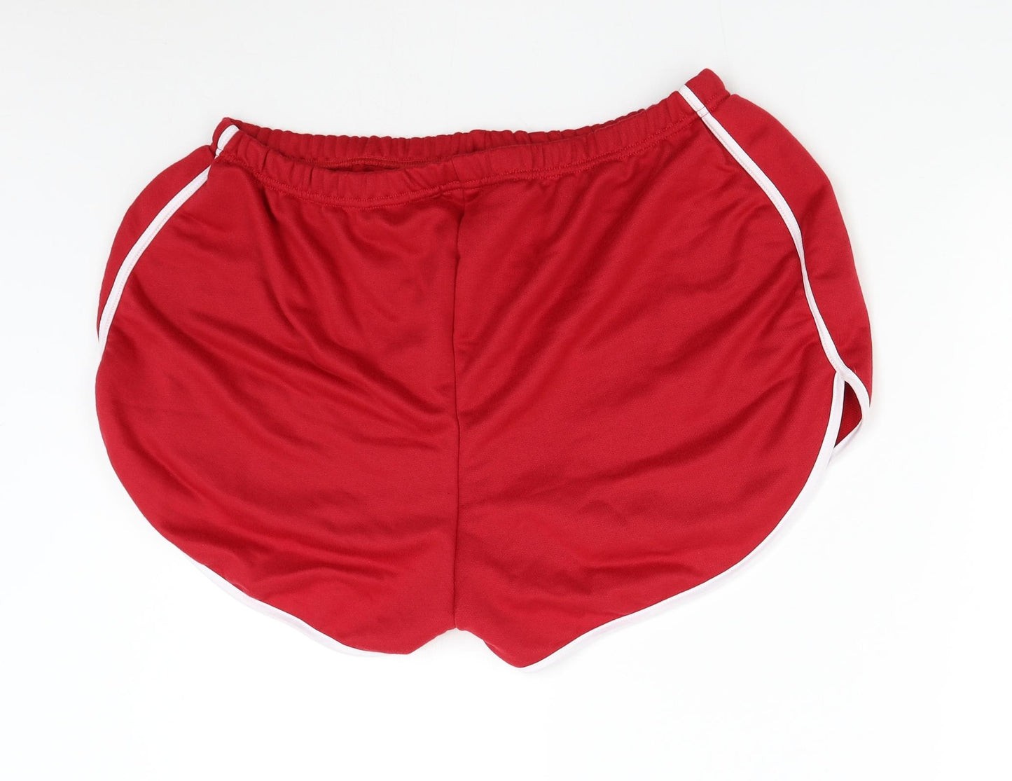 Boohoo Womens Red   Hot Pants Shorts Size 18