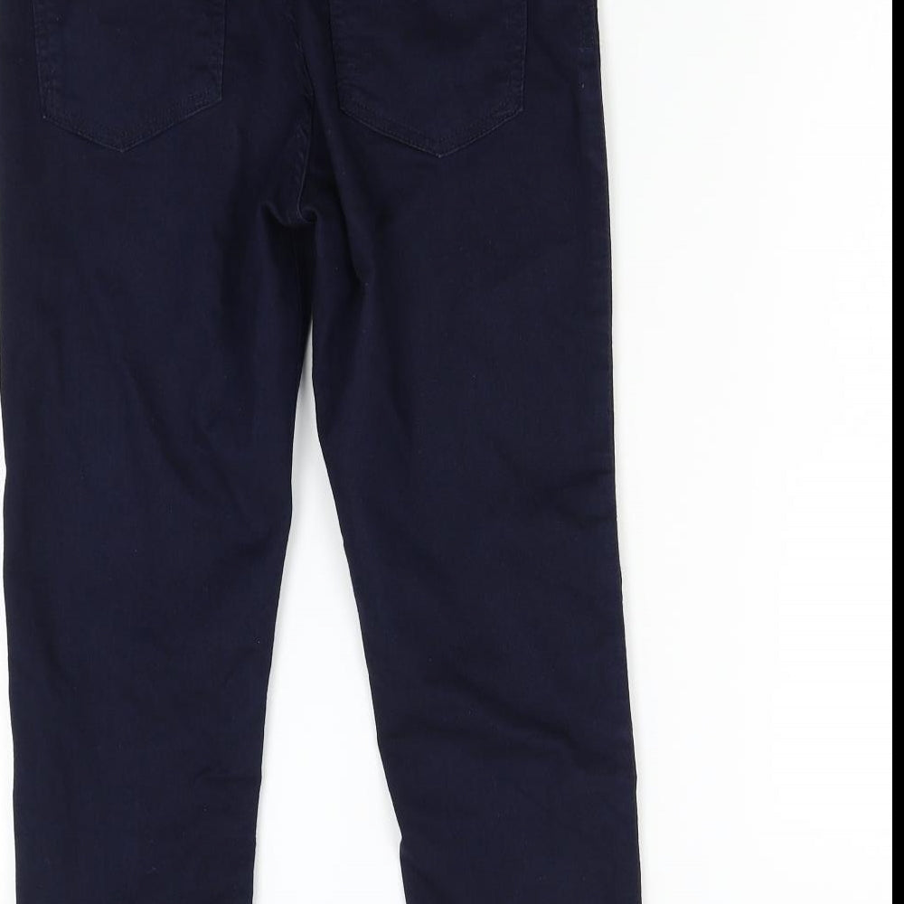 M&S Womens Blue   Capri Jeans Size 10 L21 in
