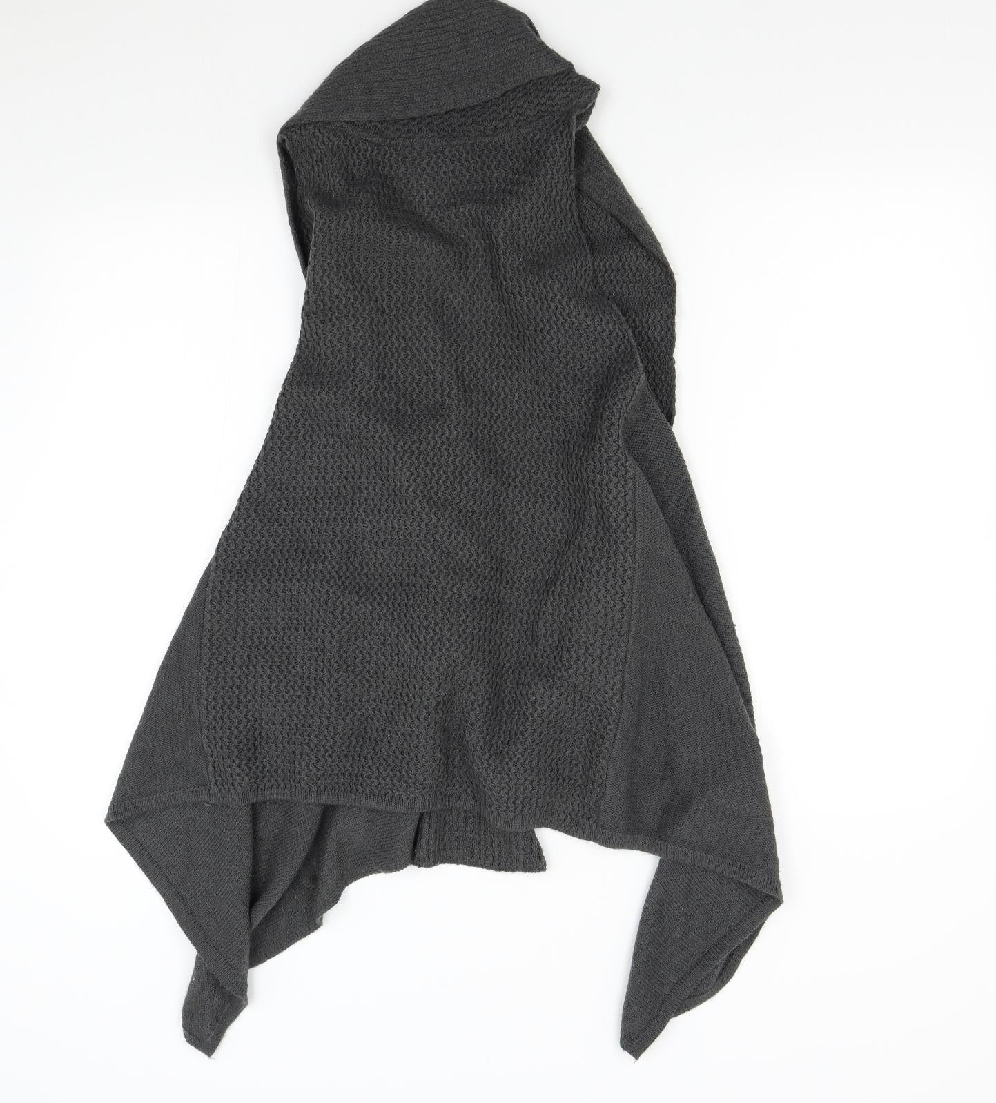 Crafted Womens Grey   Cardigan Jumper Size M