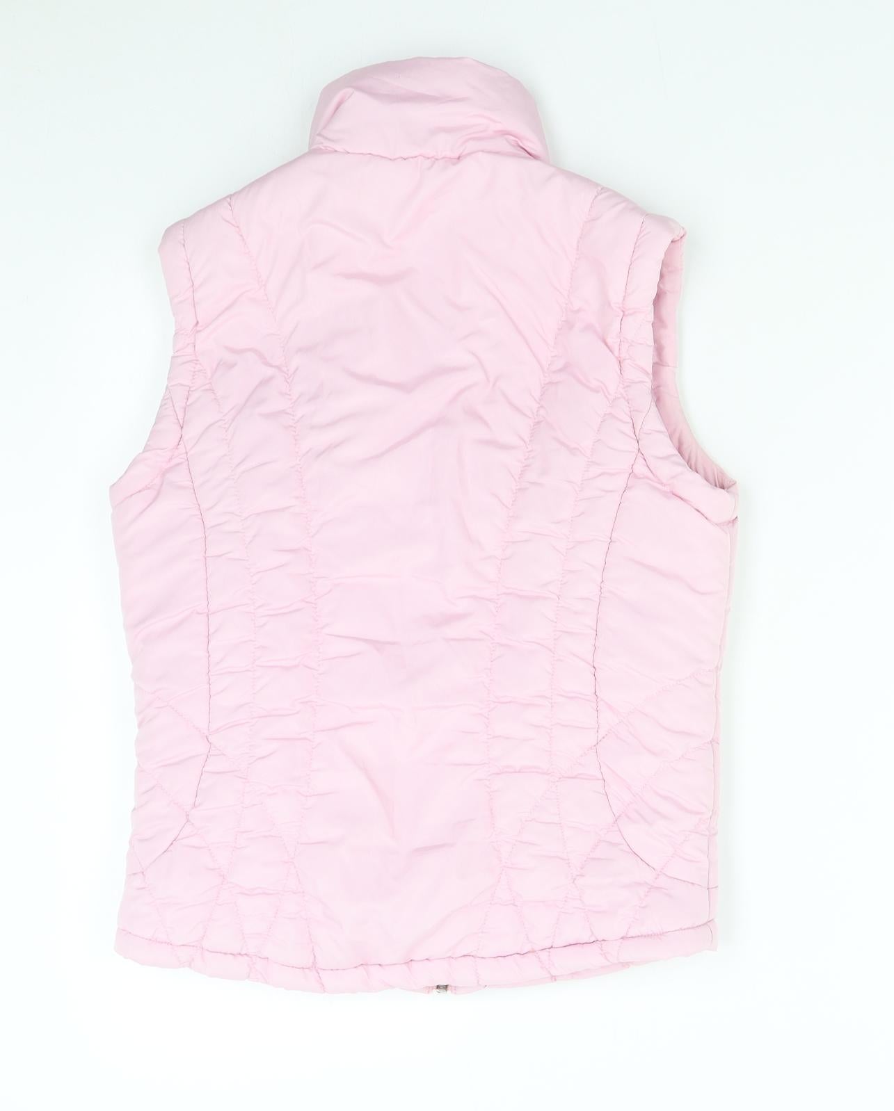 TU Womens Pink   Gilet Waistcoat Size 8