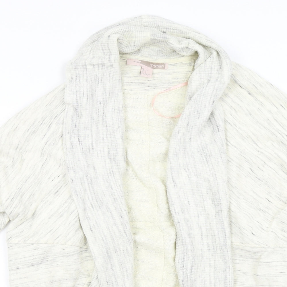 Forever21 Womens Grey   Cardigan Jumper Size S