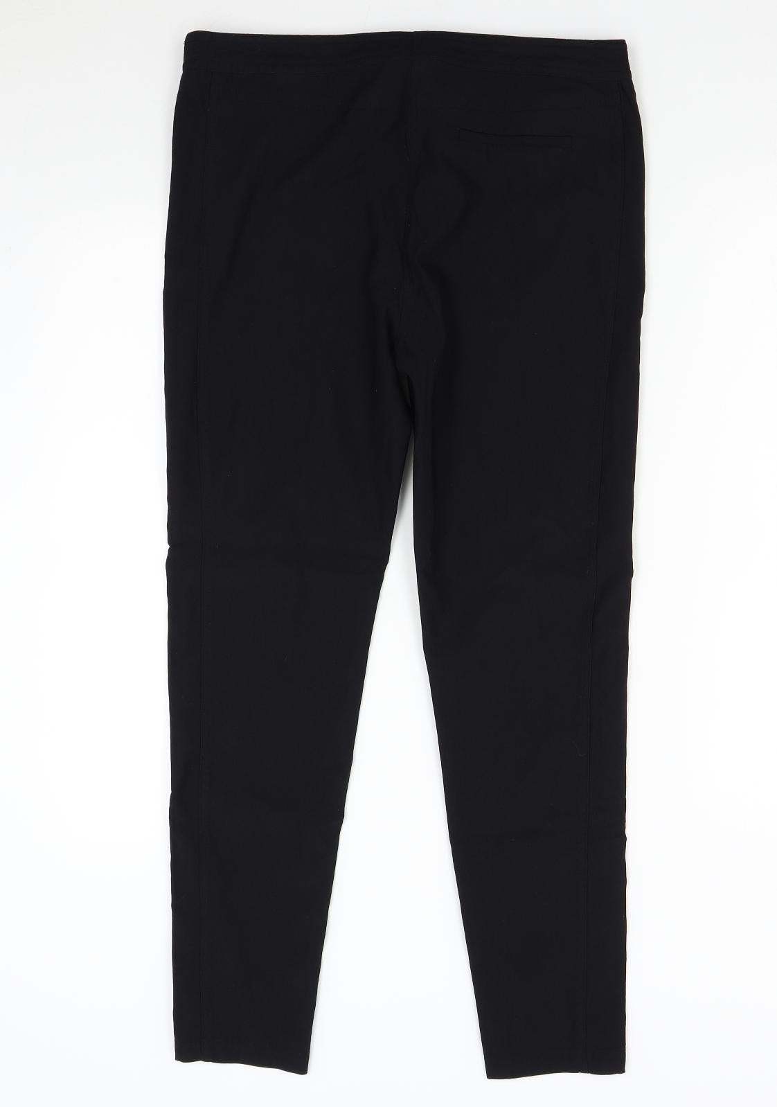 George Womens Black   Trousers  Size 12 L27 in