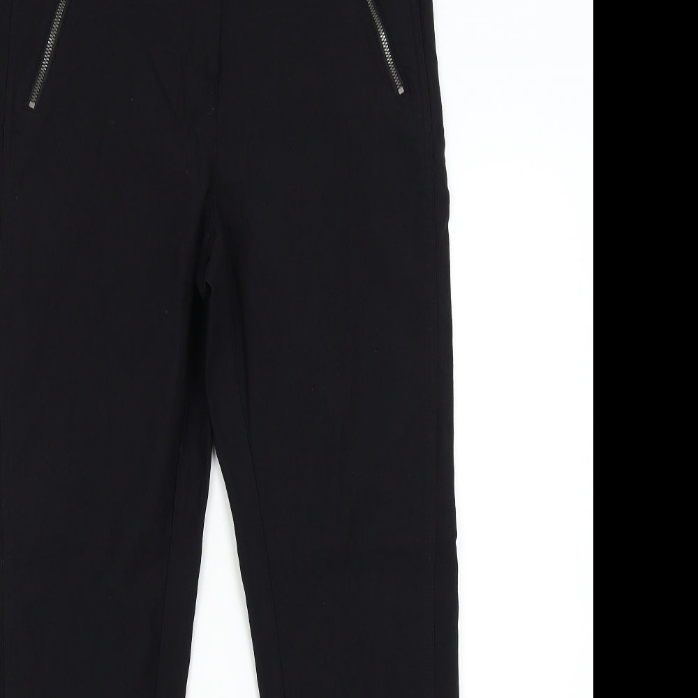 George Womens Black   Trousers  Size 12 L27 in