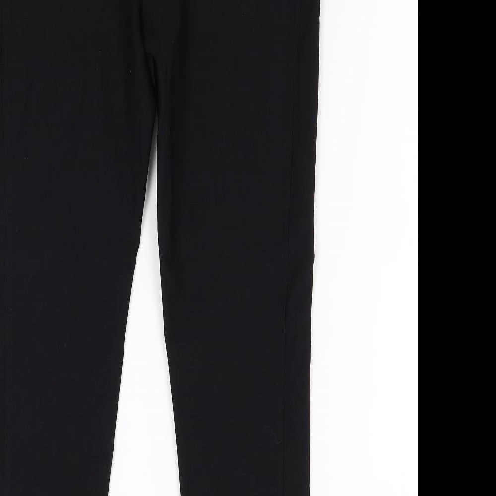 George Womens Black   Trousers  Size 12 L27 in