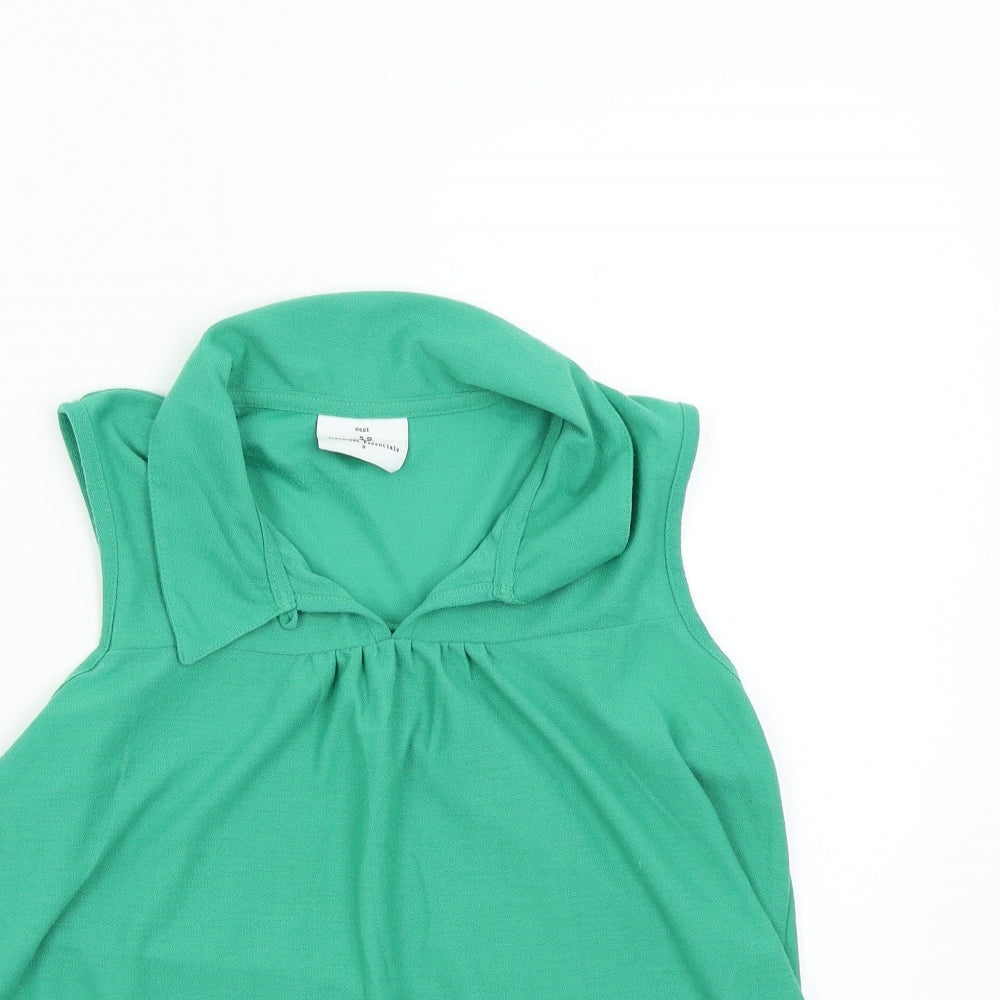 NEXT Womens Green   Basic Blouse Size 8