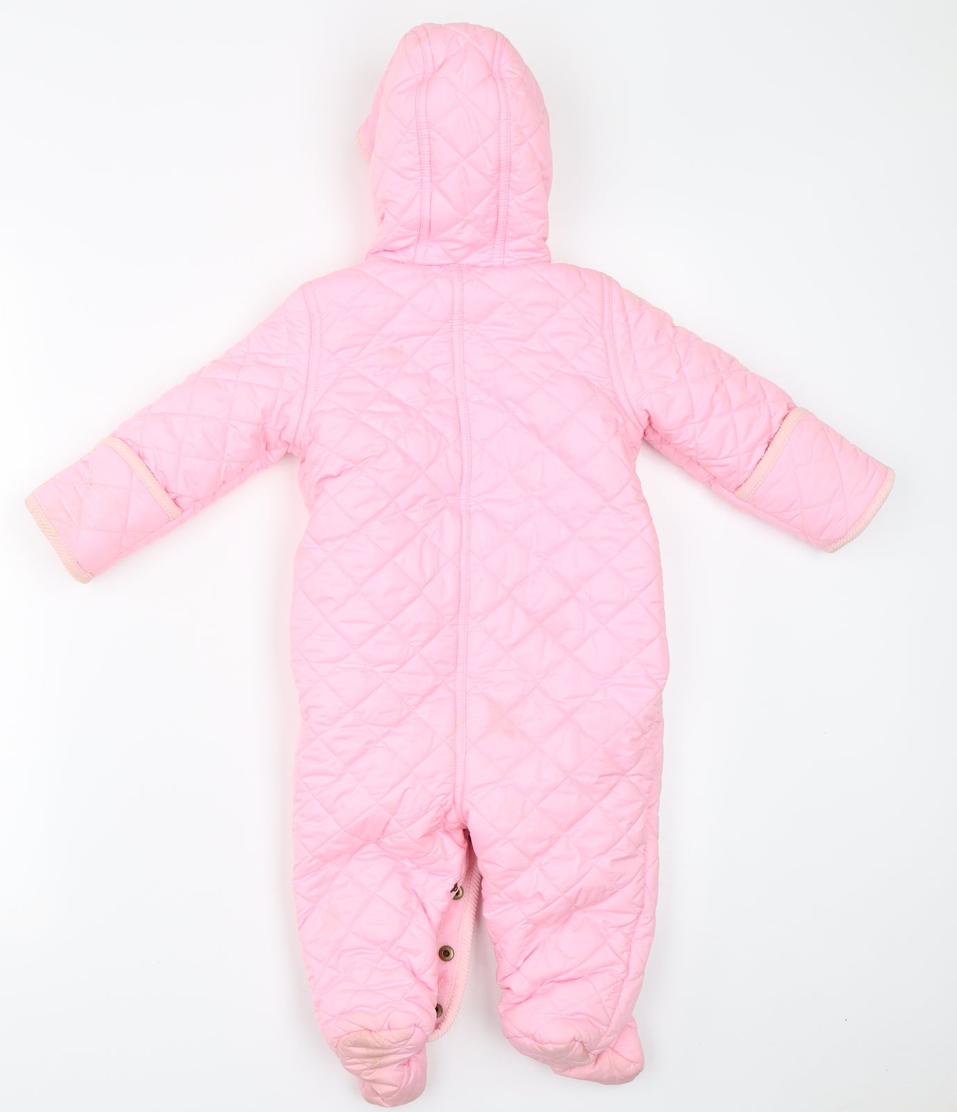 Ralph Lauren Girls Pink   Basic Coat Snowsuit Size 9-12 Months