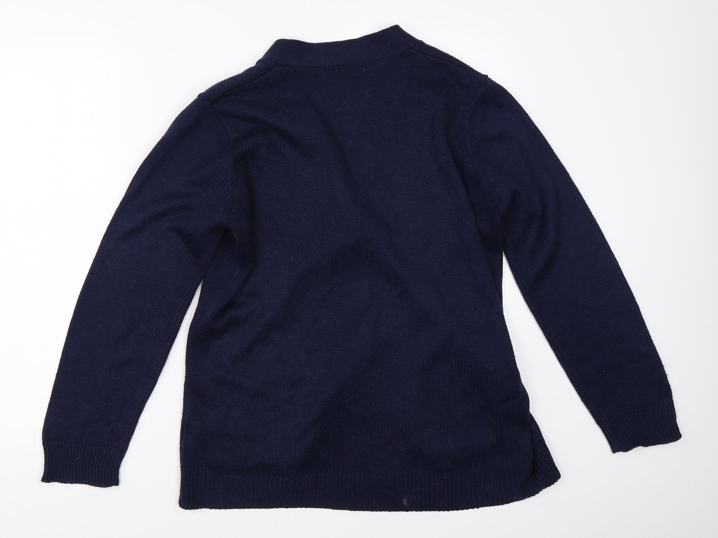 Damart Womens Blue   Cardigan Jumper Size 12