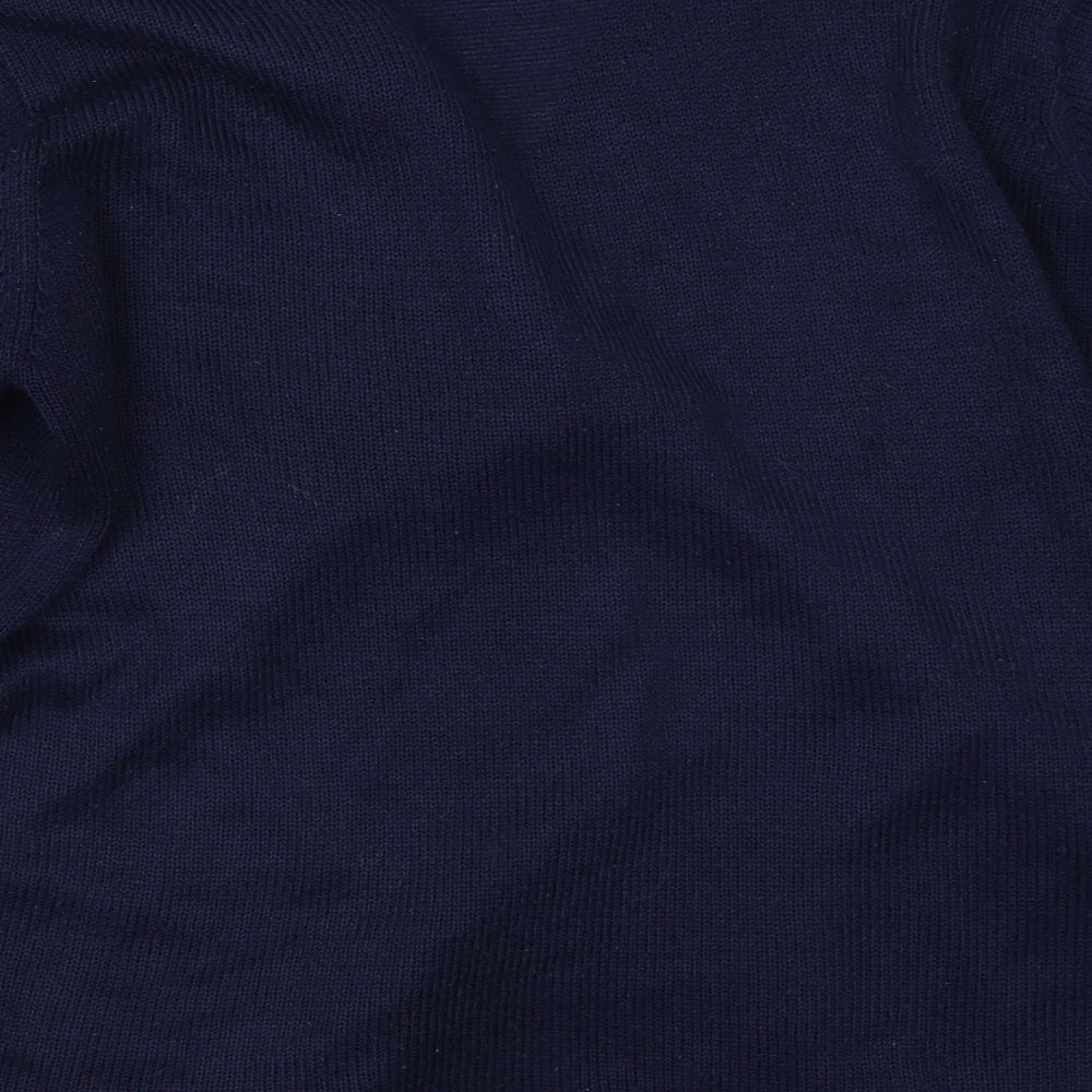 Damart Womens Blue   Cardigan Jumper Size 12