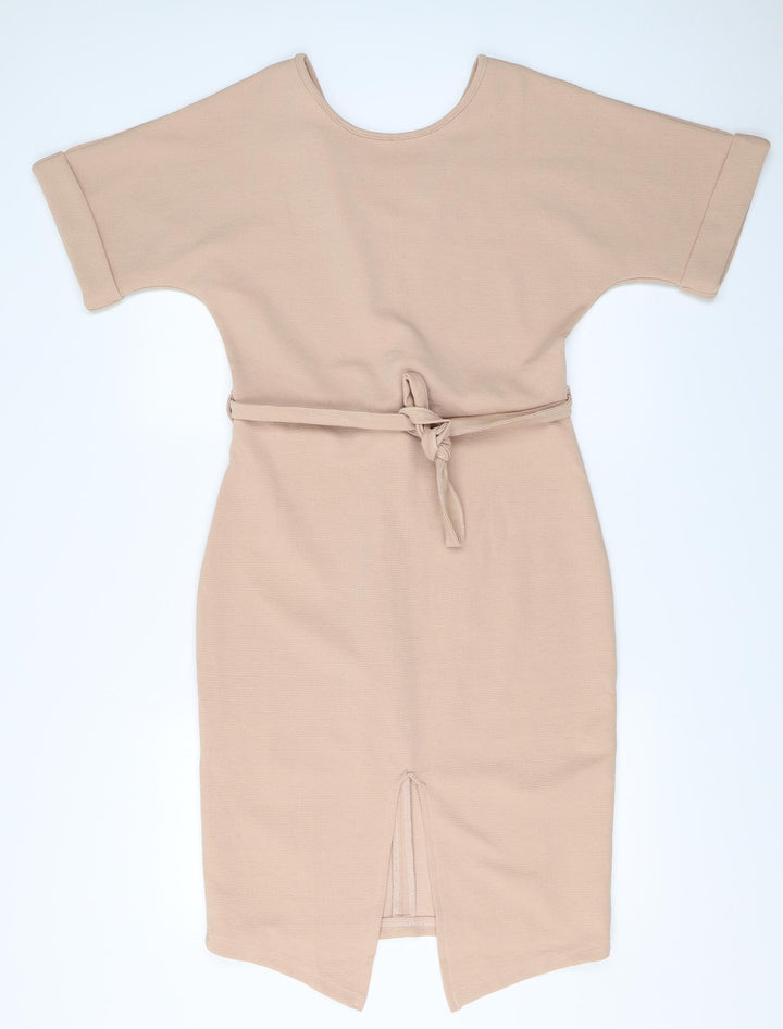 Collection London Womens Beige Bodycon Size 10
