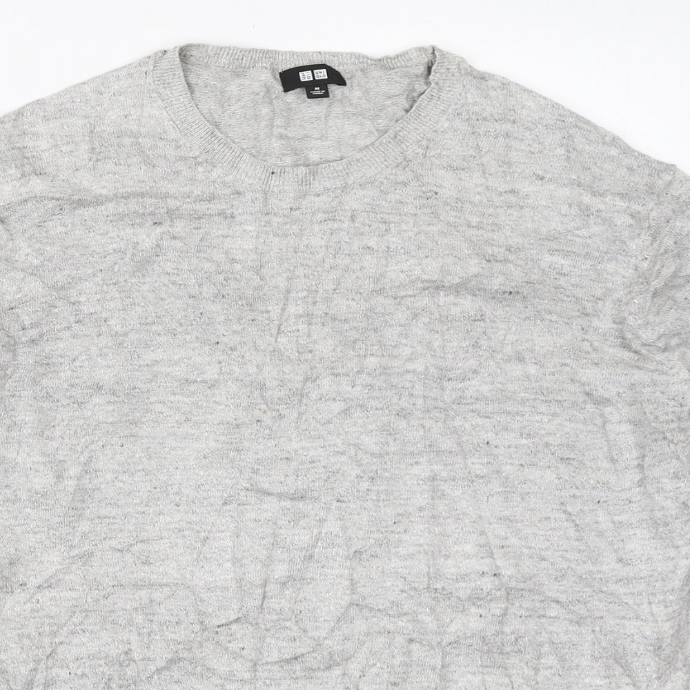 Uniqlo Mens Grey   Pullover Jumper Size M