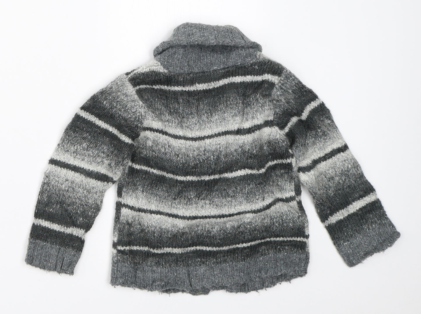 Marks and Spencer Boys Grey   Cardigan Jumper Size 2-3 Years