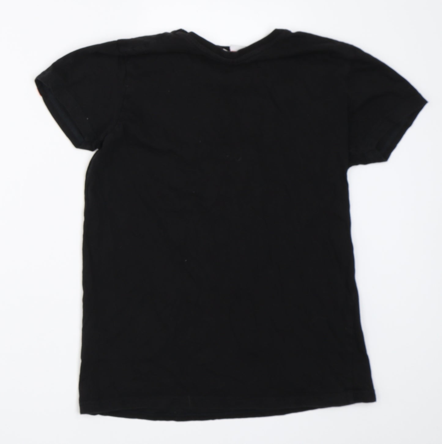 Primark Boys Black   Basic T-Shirt Size 11-12 Years  - marvel spiderman