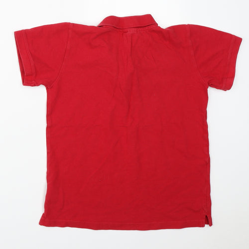 CFL Boys Red   Basic Polo Size 12-13 Years