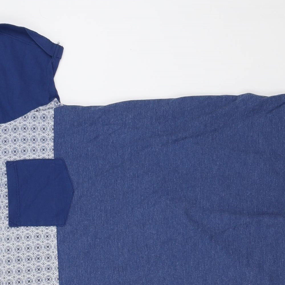 Matalan Boys Blue   Basic T-Shirt Size 10-11 Years
