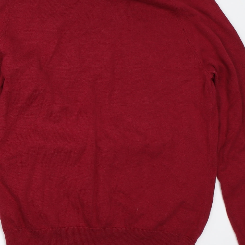 NEXT Mens Red   Pullover Jumper Size M