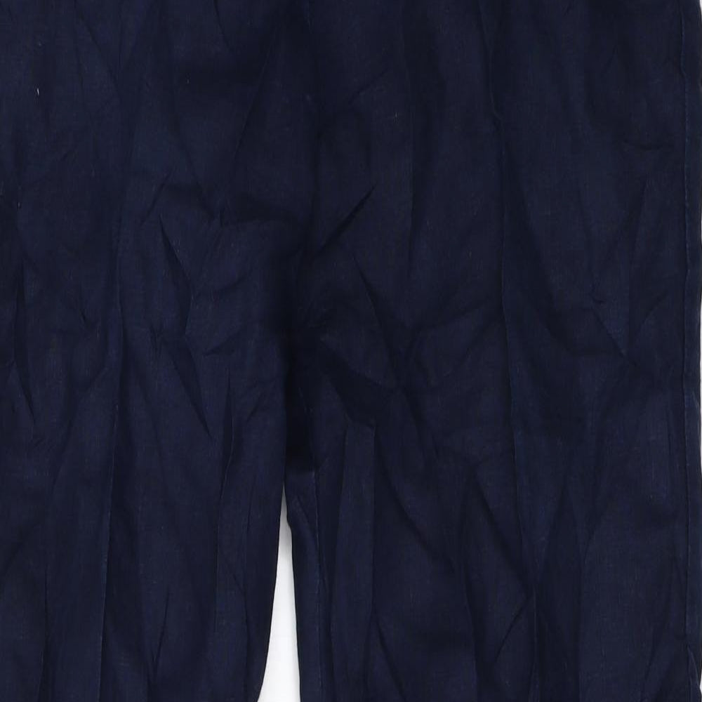 Monsoon Womens Blue   Trousers  Size 12 L31 in