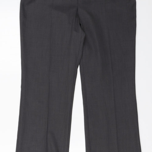 TU Womens Grey   Trousers  Size 10 L28.5 in