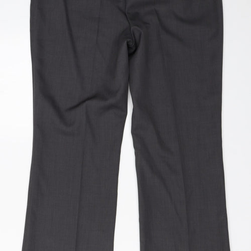 TU Womens Grey   Trousers  Size 10 L28.5 in