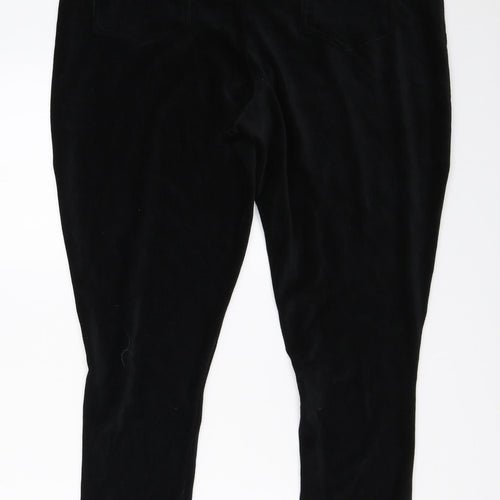 Preworn Womens Black   Capri Trousers Size L L27 in