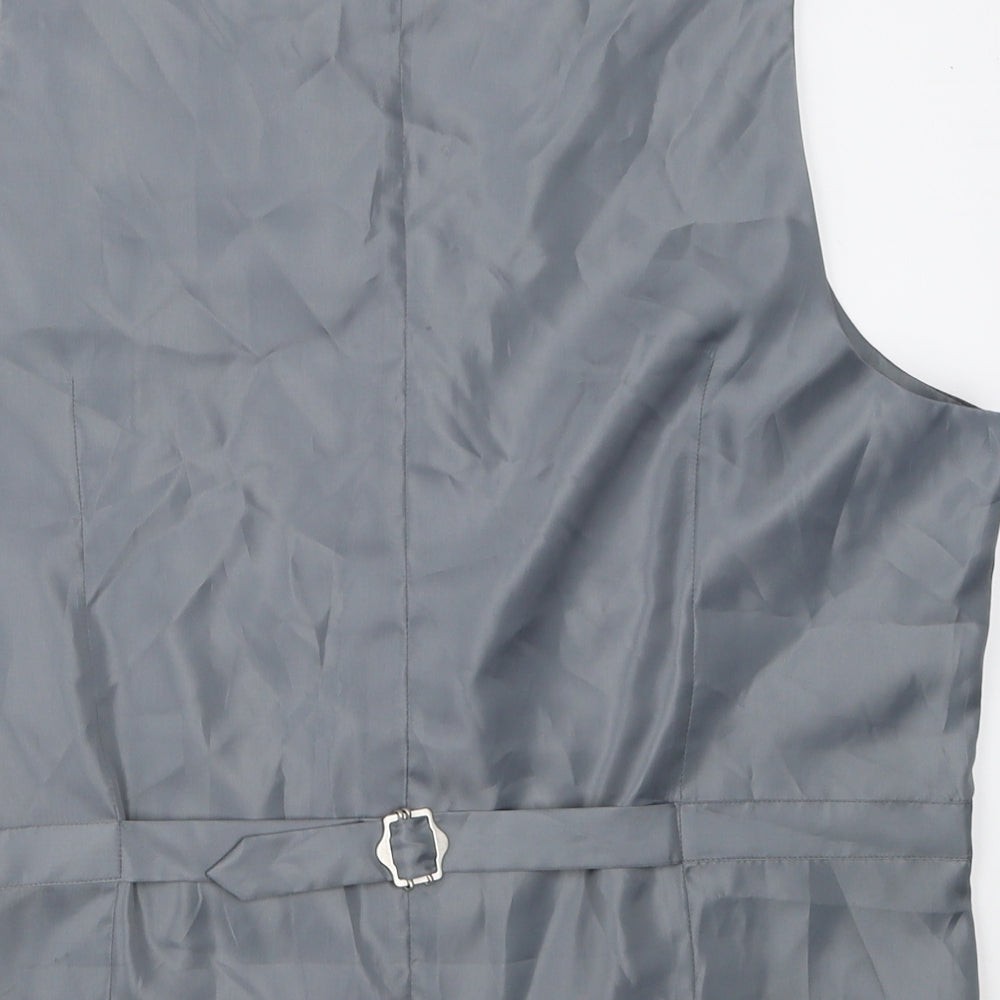 Marks and Spencer Mens Grey   Jacket Suit Waistcoat Size 38