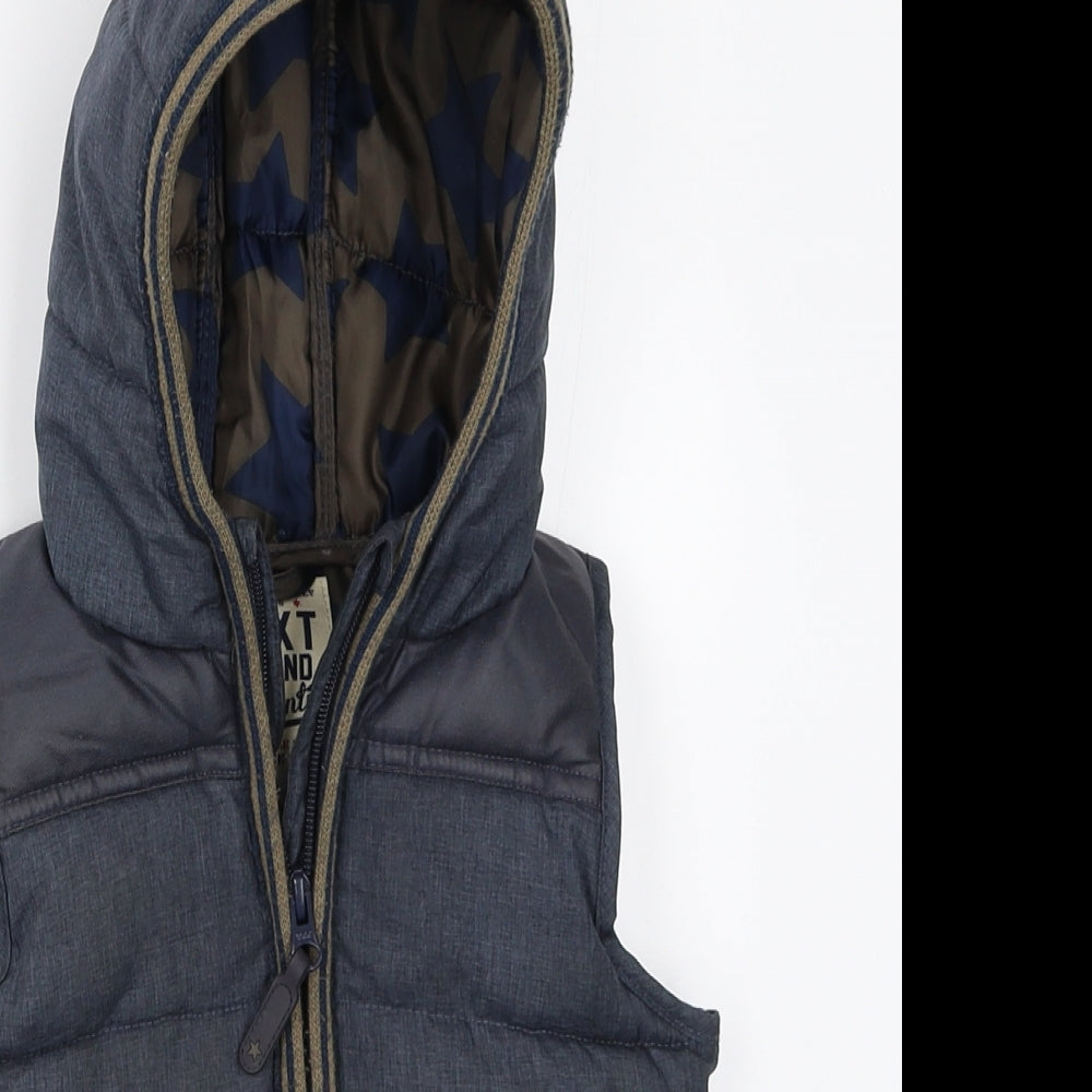 NEXT Boys Blue   Gilet Coat Size 2-3 Years