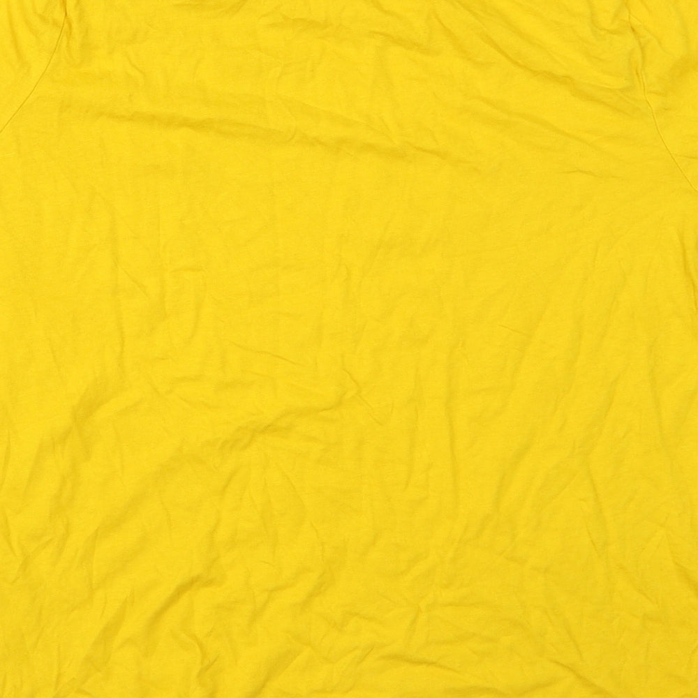 TU Womens Yellow   Basic T-Shirt Size 16
