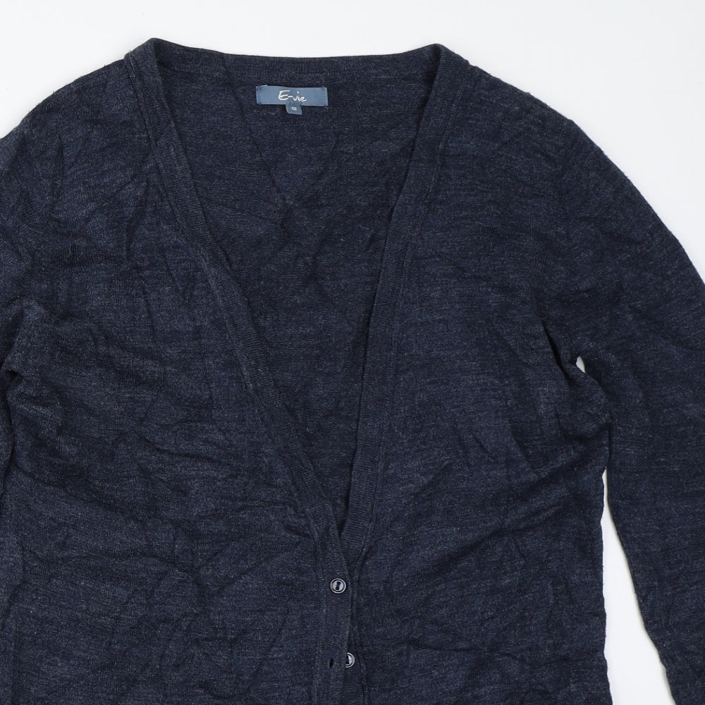 Evie Womens Blue   Cardigan Jumper Size 12