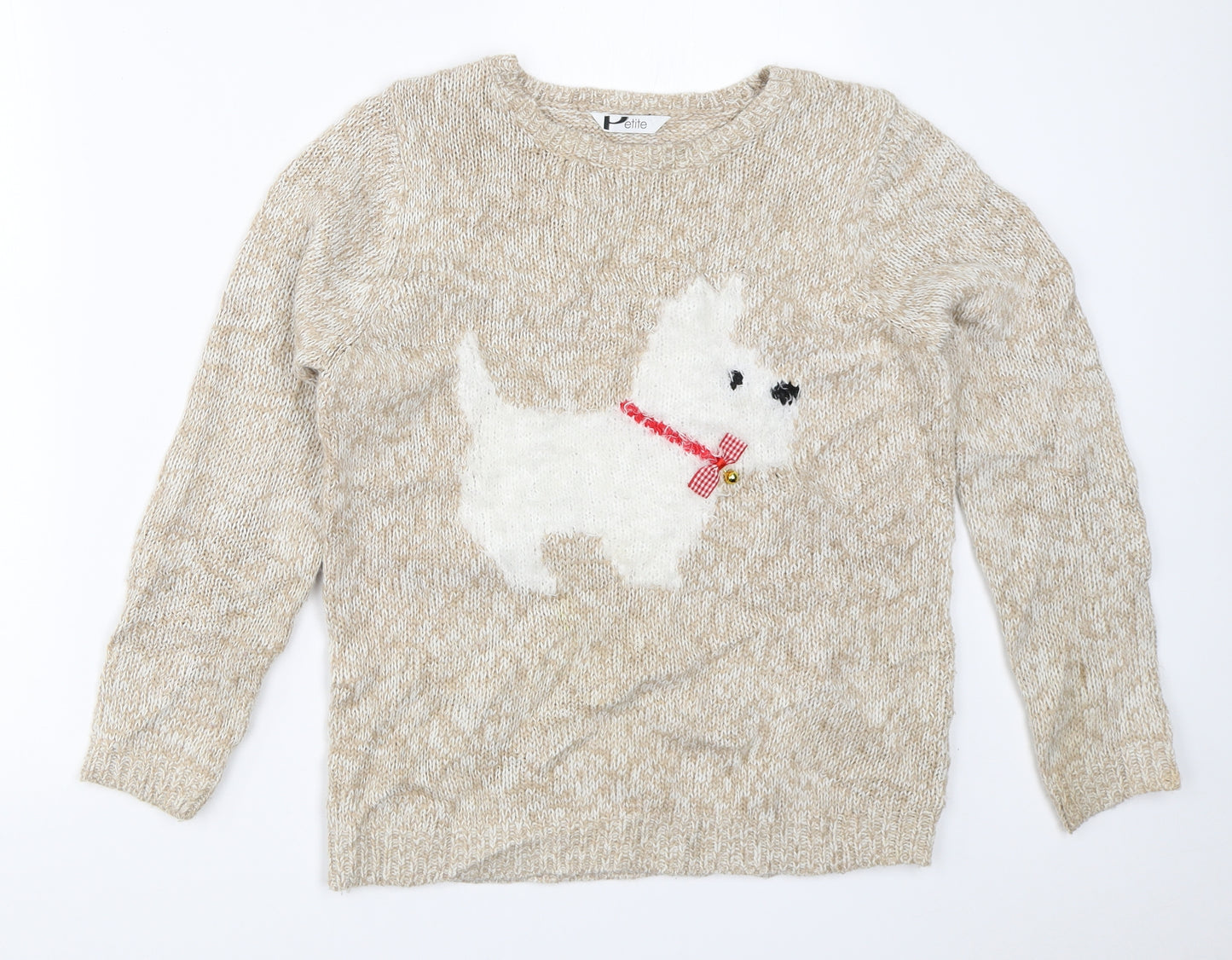 BHS Womens Beige   Pullover Jumper Size 12