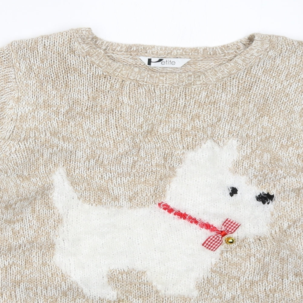 BHS Womens Beige   Pullover Jumper Size 12