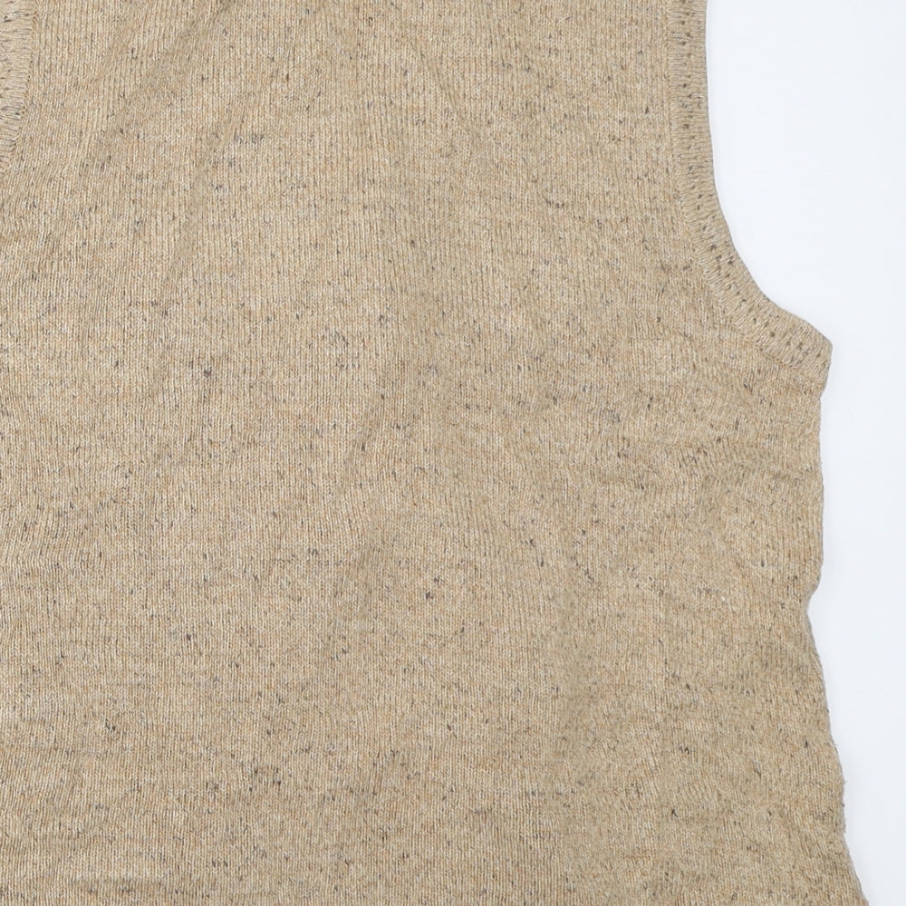Preworn Womens Beige   Cardigan Jumper Size 16