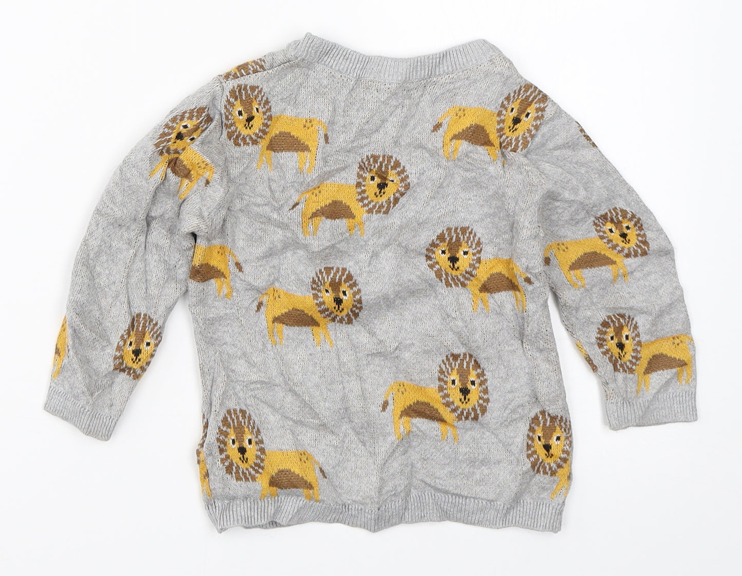 NEXT Boys Grey   Pullover Jumper Size 18-24 Months
