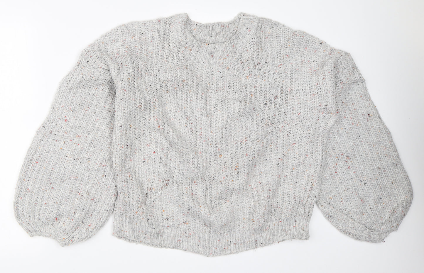 Primark Womens Grey   Pullover Jumper Size M