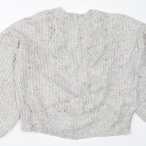 Primark Womens Grey   Pullover Jumper Size M
