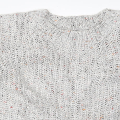 Primark Womens Grey   Pullover Jumper Size M