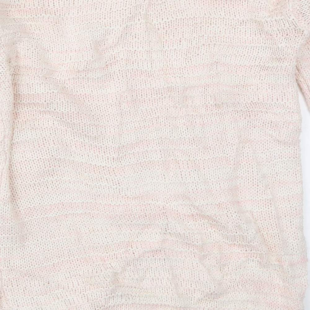 F&F Girls Pink   Pullover Jumper Size 13-14 Years