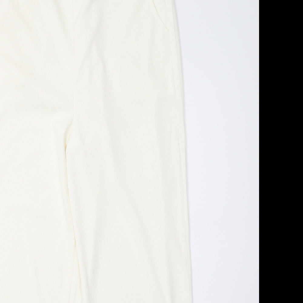 Preworn Womens White   Trousers  Size M L29 in