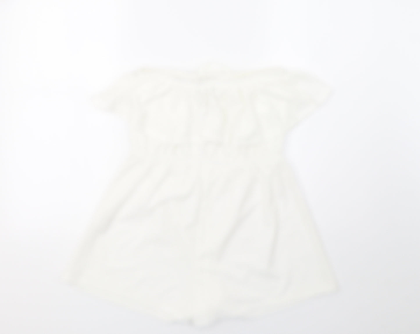 New Look Womens White   Playsuit One-Piece