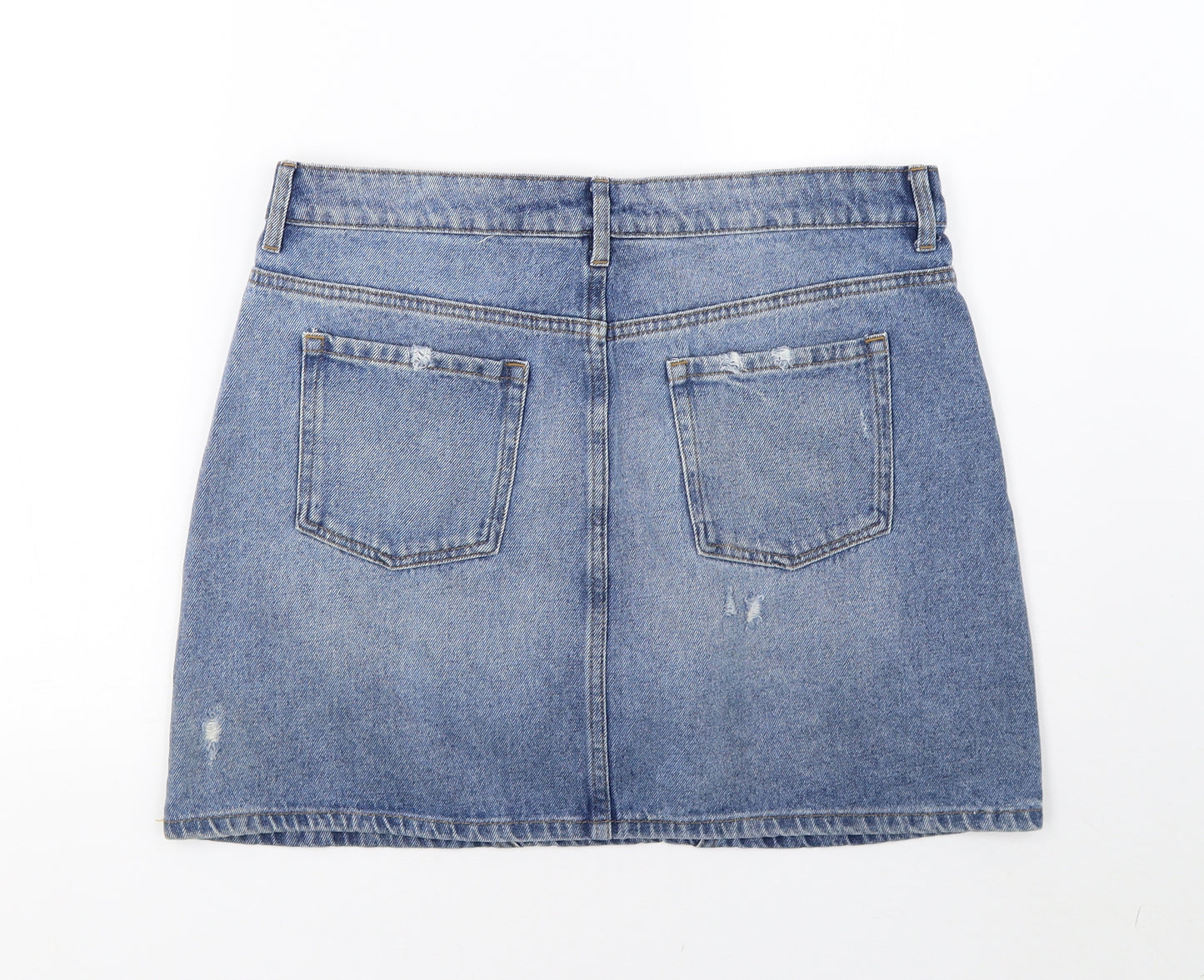 Debenhams Womens   Denim A-Line Skirt Size 14