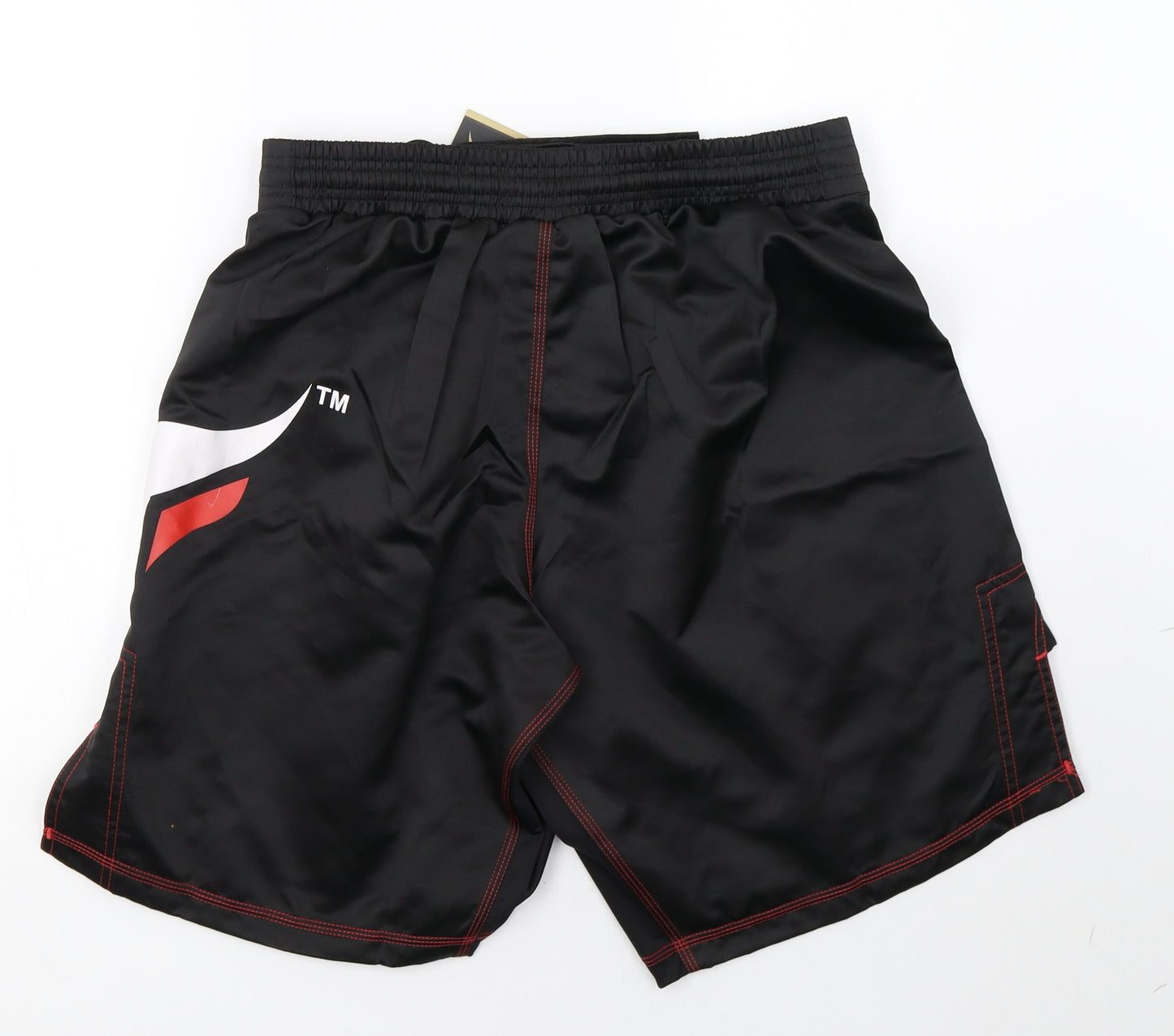 mytra Mens Black   Sweat Shorts Size L