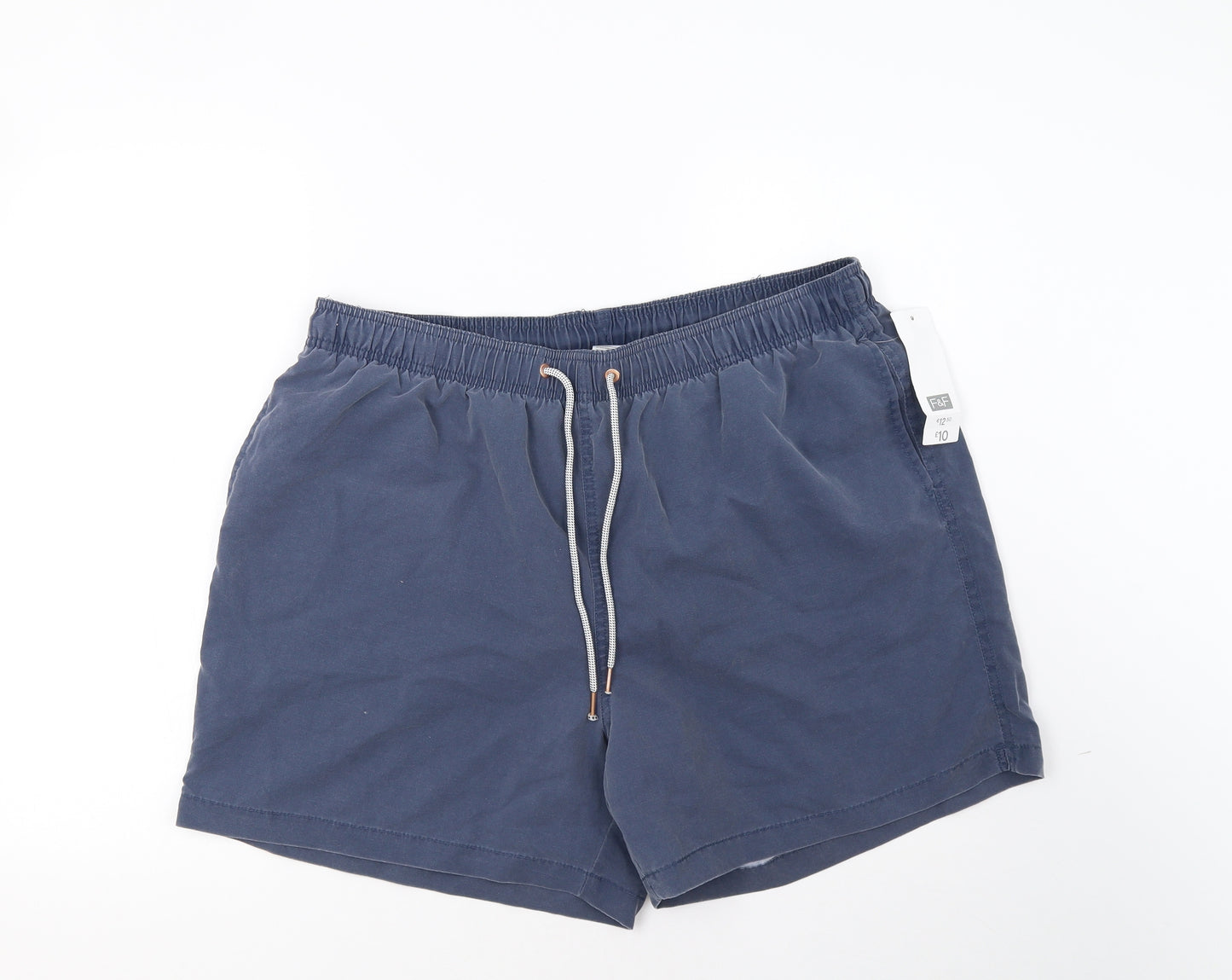 F&F Mens Blue   Sweat Shorts Size XL