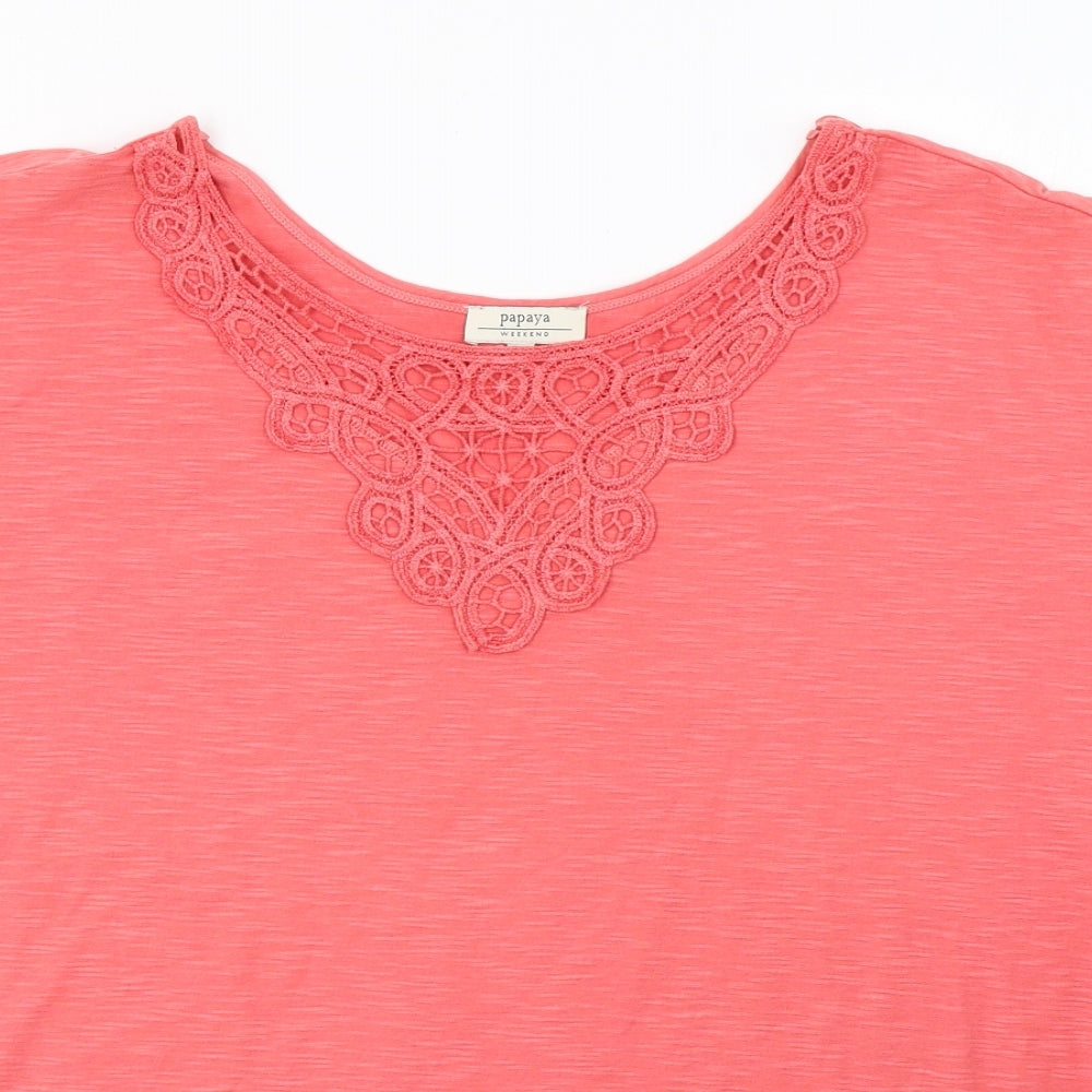 Matalan Womens Pink   Basic T-Shirt Size 16