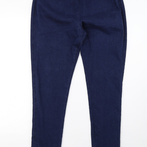 Sainsburys Womens Blue  Denim Jegging Trousers Size 14 L31 in